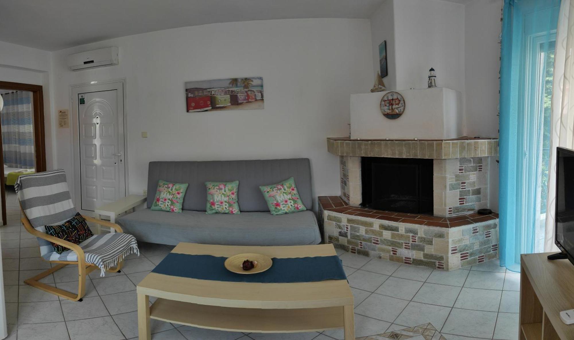 Roses Rt Apartments Skioni I ネア・スキオニ エクステリア 写真